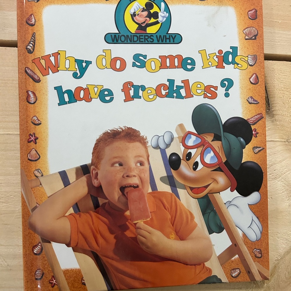Mickey Kids Book - Why Do Some Kids Have Freckles?